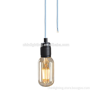 High quality vintage style LED lighting and light pendant e27 holder
